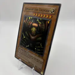 Yugioh Sanga of the Thunder MRD-025 Super Rare 1st Ed NM - Image 2