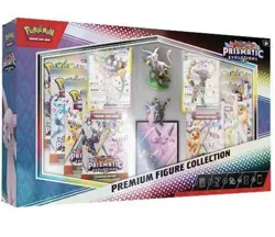 Pokemon TCG Prismatic Evolutions Premium Figure Collection Factory Sealed - Image 1