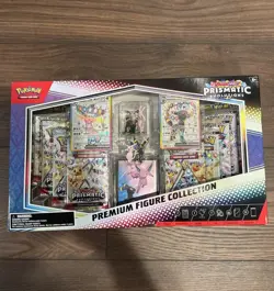 Pokemon TCG Prismatic Evolutions Premium Figure Collection Factory Sealed - Image 2