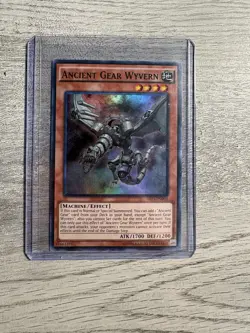 Ancient Gear Wyvern 1st Ed Super Rare SR03-EN003 Yu-Gi-Oh! MP - Image 1