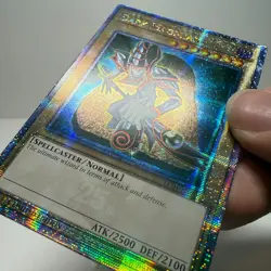 Yugioh Tcg Dark Magician LC01-EN005 Quarter Century Secret Rare Limited Ed LP - Image 2