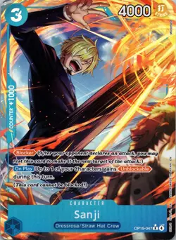 ONE PIECE Sanji (Alternate Art) OP15-047 Adventure on Kami's Island - Image 1