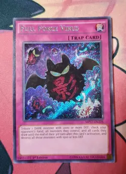 Yugioh: Full Force Virus - MP17-EN228 - Secret Rare - 1st Edition - LP - Image 1