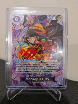ONE PIECE TCG Adventure on Kami's Island Monkey.D.Luffy ST26-005 SP - Image 1