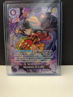 ONE PIECE TCG Adventure on Kami's Island Monkey.D.Luffy ST26-005 SP - Image 3