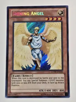 Shining Angel LCYW-EN236 Secret Rare Unlimited Edition Yugioh TCG Card NM/M - Image 1