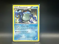 Seismitoad 36/124 Dragons Exalted BW Rare Pokemon TCG Card - Image 1
