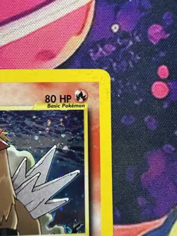 Pokemon Entei Neo Revelation TCG Holo Unlimited Rare Card 6/64 - Image 3