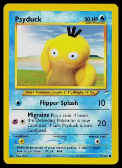 Pokemon Card - Psyduck Neo Destiny 79/105 Common - Image 1