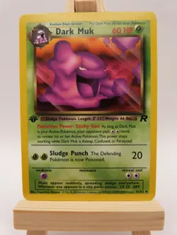 Pokemon 1st Edition Card - Dark Muk 41/82 (Team Rockets Set) - Image 1