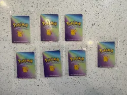 1998 KFC Pokemon Mini Cards Set Lot Charizard Snorlax Pikachu Dragonite + More - Image 5