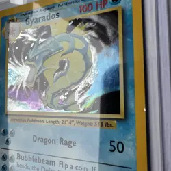Pokemon Gyarados Holo Card 6/102 Base Set #2 - Image 4