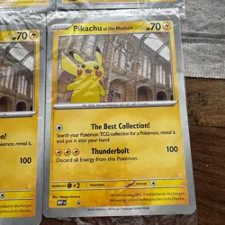 Pokemon Card 2026 Pikachu at the Natural History Museum Sealed Jumbo Promo x6 - Image 4