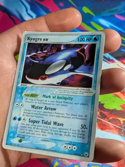 Kyogre Ex 94/101 Hidden Legends 2004 Pokemon TCG Card Rare - Image 4