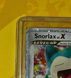 Snorlax LV.X 111/111 Rising Rivals Holo HP/MP Pokemon Card Lv X - Image 5