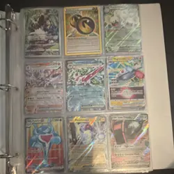 Pokemon TCG 45 Holo Foil Cards Miradon Iron Treads Dragonite Lucario Binder Lot - Image 1