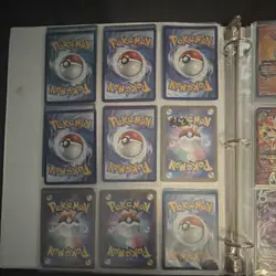 Pokemon TCG 45 Holo Foil Cards Miradon Iron Treads Dragonite Lucario Binder Lot - Image 4