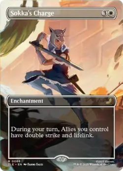 Sokka's Charge (Borderless) R Avatar: The Last Airbender: Eternal-Legal 66 NM - Image 1