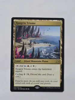 MTG Raugrin Triome #251/274 Rare Ikoria: Lair of Behemoths (IKO) NM - Image 1