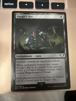 Nurgle's Rot Universes Beyond: Warhammer 40000 Regular Mtg - Image 1