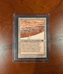 1x Strip Mine (Tower) (MP) Antiquities MTG Magic the Gathering - Image 1