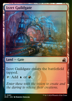 MTG Izzet Guildgate Foil ** Ravnica Remastered ** English - Image 1