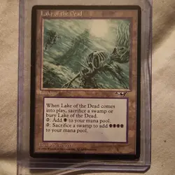 Wizards of the Coast Lake of the Dead Rare Land Alliances Regular MTG - Image 1