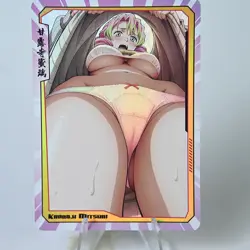 7×Android 18 Nami Robin Mitsuri Kanroji Tifa Mikasa Doujin Card Waifu Custom - Image 4