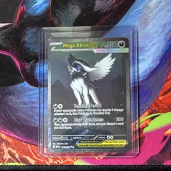 Pokemon Mega Absol EX 180/132 Me01: Mega Evolution Holo Illustration Rare - Image 1