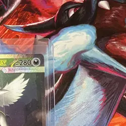 Pokemon Mega Absol EX 180/132 Me01: Mega Evolution Holo Illustration Rare - Image 2