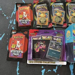 Pokemon Ascended Heroes and Mystery Booster Pack Perfect Order New Sealed Lot - Image 2