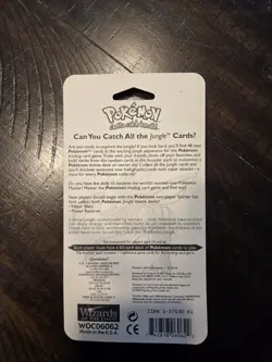 Wizards of the Coast Pokemon TCG Jungle 1999 Booster Pack 11 Cards English - Image 2