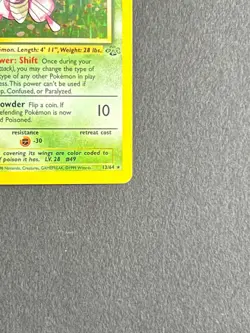 Venomoth 13/64 Holo Rare - Jungle Set 1999 - Vintage Pokemon TCG - MP - Image 4