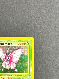 Venomoth 13/64 Holo Rare - Jungle Set 1999 - Vintage Pokemon TCG - MP - Image 5