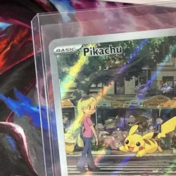Pokemon Pikachu 173/165 Sv: Scarlet & Violet 151 Holo Illustration Rare Full Art - Image 5
