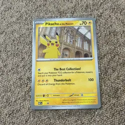 Pokemon Pikachu At The Museum new sealed - Image 1