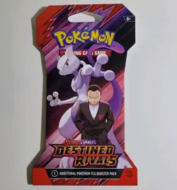 1x Pokemon TCG Scarlet & Violet Destined Rivals Sleeved Booster Pack Random NEW - Image 1