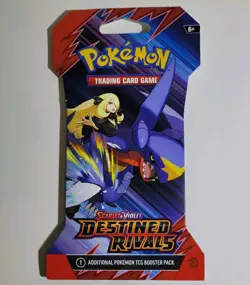 1x Pokemon TCG Scarlet & Violet Destined Rivals Sleeved Booster Pack Random NEW - Image 2