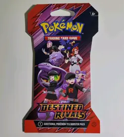 1x Pokemon TCG Scarlet & Violet Destined Rivals Sleeved Booster Pack Random NEW - Image 3