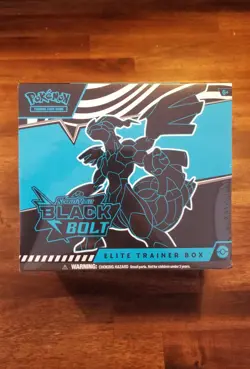 Pokemon TCG: Scarlet and Violet Black Bolt Elite Trainer Box * Factory Sealed - Image 1