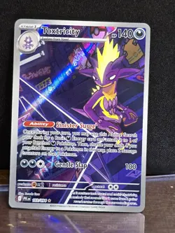Toxtricity 103/094 Phantasmal Flames Illustration Rare 2025 Pokemon - Image 1