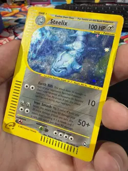 Steelix - Holo - H23/H32 - Pokemon Aquapolis - HP - Image 2