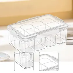Card Storage Box Multi Compartments Sturdy Holder for Gathering Sports Cards - Image 5