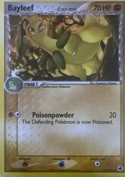 Bayleef 26/101 Uncommon Dragon Frontiers Pokemon Lightly Played - Image 1