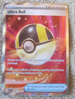 2026 Ascended Heroes Pokemon Ultra Ball Trainer 264/217 Double Rare - Image 2