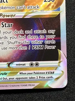 Pokemon Dragonite VSTAR SWSH236 BLACK STAR PROMO NM/M Perfect Centering - Image 3