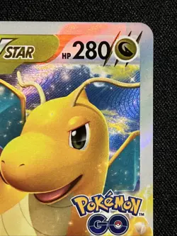Pokemon Dragonite VSTAR SWSH236 BLACK STAR PROMO NM/M Perfect Centering - Image 4