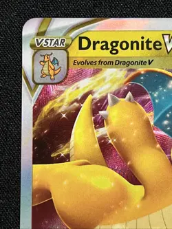 Pokemon Dragonite VSTAR SWSH236 BLACK STAR PROMO NM/M Perfect Centering - Image 5