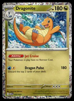 Dragonite Promo Holo McDonald's Promos 2024 012/015 NM Pokemon TCG - Image 1