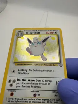 Wigglytuff 16/64 Pokemon TCG WOTC Jungle Unlimited Holo Rare MP/LP - Image 2